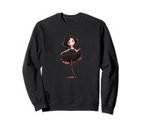 Joli Look de Danseuse Gothique pour Les Amateurs de Danse Sombre Sweatshirt
