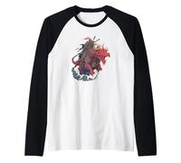 Joli Look de Dragon avec Cavalier pour Les Amateurs de Fantaisie et de Dragons Manche Raglan