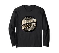 Joli Look de Nouilles ivres Manche Longue