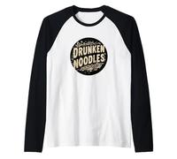 Joli Look de Nouilles ivres Manche Raglan