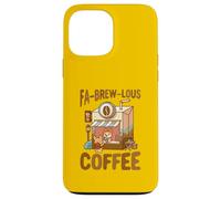 Joli Magasin de café Corgi Fabulous Brew Coffee Lovers Coque pour iPhone 13 Pro Max