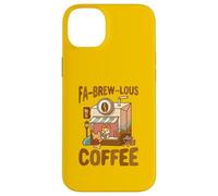 Joli Magasin de café Corgi Fabulous Brew Coffee Lovers Coque pour iPhone 14 Plus