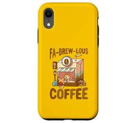 Joli Magasin de café Corgi Fabulous Brew Coffee Lovers Coque pour iPhone XR