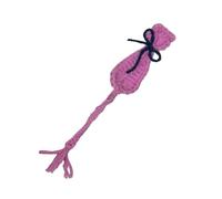 Joli marque-page pour livres de chats - 21 x 3,2 x 0,5 cm - Marque-page d'animaux faits à la main - Design crochet de chat | Marqueur de page de livres, décoration de lecture Esthét