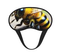 Joli masque de sommeil occultant en polyester doux, anti-lumière, élégant, convient pour les hommes et les femmes, pour le travail quotidien et les voyages en plein air.