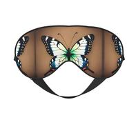 Joli masque doux pour les yeux, imprimé sur toute la surface, 96 % polyester, 4 % élasthanne