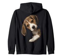 Joli Motif Beagle Amoureux des Chiens Sweat à Capuche