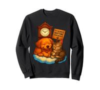 Joli Motif Chat et Chien - It's Always Naptime Somewhere Sweatshirt