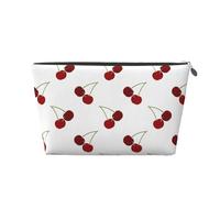 Joli Motif de Cerise, Trousse de Toilette Trousse de Maquillage Sac à cosmétiques Trousse de Toilette de Voyage Portable
