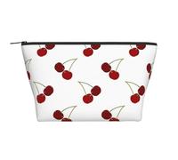 Joli Motif de Cerise, Trousse de Toilette Trousse de Maquillage Sac à cosmétiques Trousse de Toilette de Voyage Portable