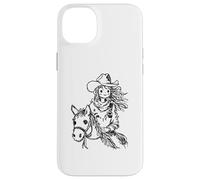 Joli Motif de Cheval de rodéo et Cowboy Coque pour iPhone 14 Plus