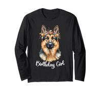 Joli Motif de Chien de Berger Allemand Manche Longue
