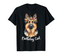 Joli Motif de Chien de Berger Allemand T-Shirt