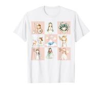 Joli Motif de déesses et héros de la mythologie Grecque T-Shirt