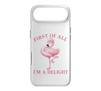 Joli Motif de Flamant Rose I am a Delight Coque pour iPhone Air