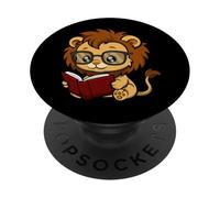 Joli Motif de Lion Ringard PopSockets PopGrip Adhésif