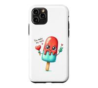 Joli Motif de Popsicle Love avec You Make Me Melt Coque pour iPhone 11 Pro