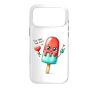 Joli Motif de Popsicle Love avec You Make Me Melt Coque pour iPhone 17 Pro Max