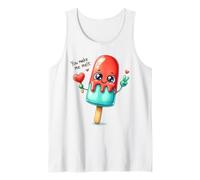 Joli Motif de Popsicle Love avec You Make Me Melt Débardeur