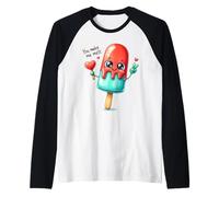 Joli Motif de Popsicle Love avec You Make Me Melt Manche Raglan