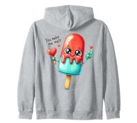 Joli Motif de Popsicle Love avec You Make Me Melt Sweat à Capuche