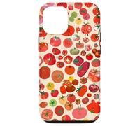 Joli Motif de Tomate rétro avec paysages esthétiques Coque pour iPhone 12/12 Pro