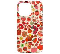 Joli Motif de Tomate rétro avec paysages esthétiques Coque pour iPhone 15 Pro Max