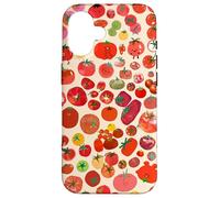 Joli Motif de Tomate rétro avec paysages esthétiques Coque pour iPhone 16