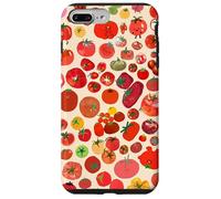 Joli Motif de Tomate rétro avec paysages esthétiques Coque pour iPhone 7 Plus/8 Plus