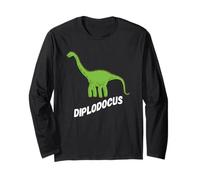 Joli Motif Dinosaure Diplodocus Manche Longue