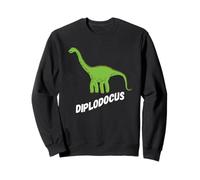 Joli Motif Dinosaure Diplodocus Sweatshirt