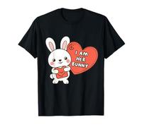 Joli Motif « I Am Her Bunny Heartfelt Love » T-Shirt