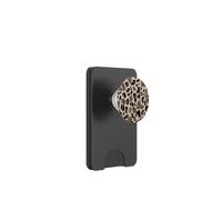 Joli Motif léopard Rose pâle | Pois guépard PopSockets PopWallet pour MagSafe