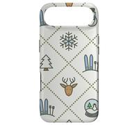Joli Motif Petites icônes d'hiver, Saison des fêtes de Fin d'année Coque pour iPhone Air