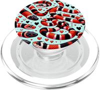 Joli Motif Serpent de Lait PopSockets PopGrip pour MagSafe