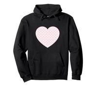 Joli motif triangle rose clair blanc graphique minimaliste Sweat à Capuche
