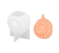 Joli moule en silicone souple et robuste en forme de cochon pour un démoulage facile dans les projets d'artisanat et de plâtre