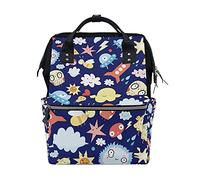 Joli Nuage D'Abeille Sac à Langer Sac à Dos Grande Capacité Multifonction Sac à Couches pour Voyage Maman Femme Papa