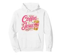 Joli nœud léopard Rose café et Coquette de Jésus Sweat à Capuche