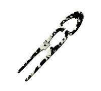 Joli nœud pour cheveux en acétate en forme de U, Fshion, épingle à cheveux, boulettes de viande, pince pour femmes et filles (13)