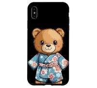 Joli ours en peluche apportant une touche d'inspiration japonaise Coque pour iPhone XS Max