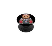 Joli Ours en Peluche au Look d'urgence PopSockets PopGrip Adhésif