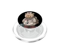 Joli Ours en Peluche avec Costume d'urgence PopSockets PopGrip pour MagSafe