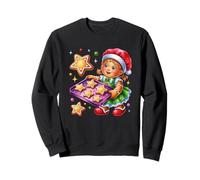 Joli Pain d'épice pour la Cuisson de Biscuits Amusants Sweatshirt