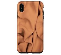 Joli Papier Peint Marron Coque pour iPhone XS Max