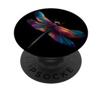 Joli Papillon Insecte Arc-en-Ciel Fleurs Rainbow Butterfly PopSockets PopGrip Adhésif