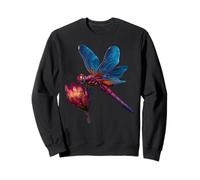 Joli Papillon Insecte Arc-en-Ciel Fleurs Rainbow Butterfly Sweatshirt