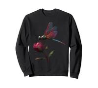 Joli Papillon Insecte Arc-en-Ciel Fleurs Rainbow Butterfly Sweatshirt