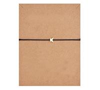 Joli papillon papier carte Bracelet faire un souhait à la main tissage mode alliage chance Bracelet réglable bijoux pour femmes hommesOpération facile