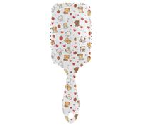 Joli peigne à coussin d'air antistatique conçu pour masser le cuir chevelu pour cheveux raides avec poignée ergonomique cepillo para cabello